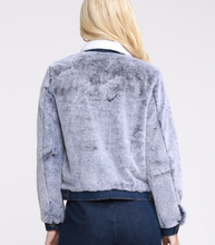 Load image into Gallery viewer, Fur Denim Jacket