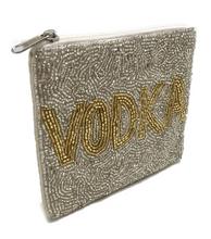 Load image into Gallery viewer, &#39;VODKA&#39; Beaded Coin Purse