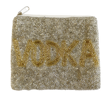 Load image into Gallery viewer, &#39;VODKA&#39; Beaded Coin Purse