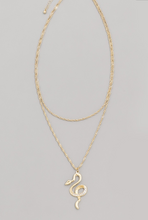 Load image into Gallery viewer, Chain Snake Necklace