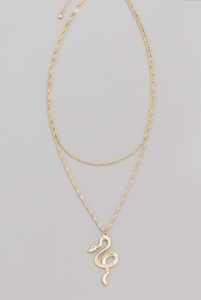 Chain Snake Necklace