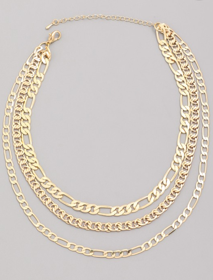 Triple Chain Choker