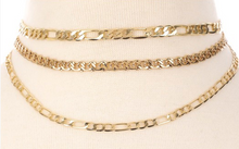 Load image into Gallery viewer, Triple Chain Choker