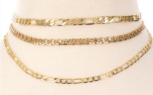 Triple Chain Choker